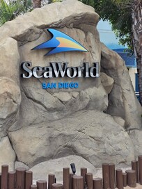 It was about twenty minutes to get to Sea World.