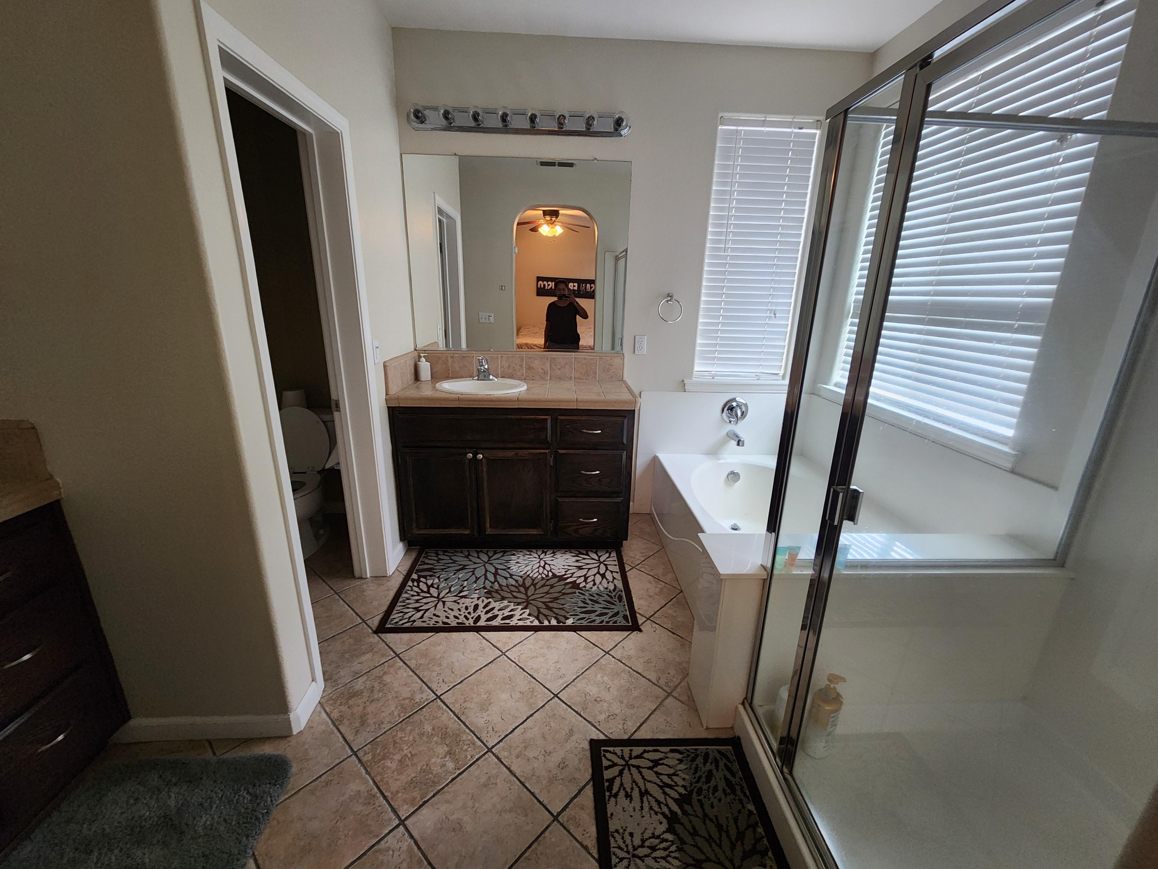 Master bathroom