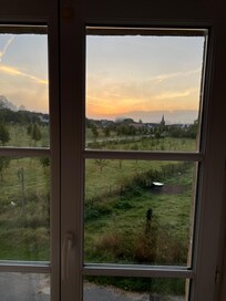 Gorgeous view from the front bedroom.