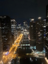 The beautiful view of our hotel room was just amazing.