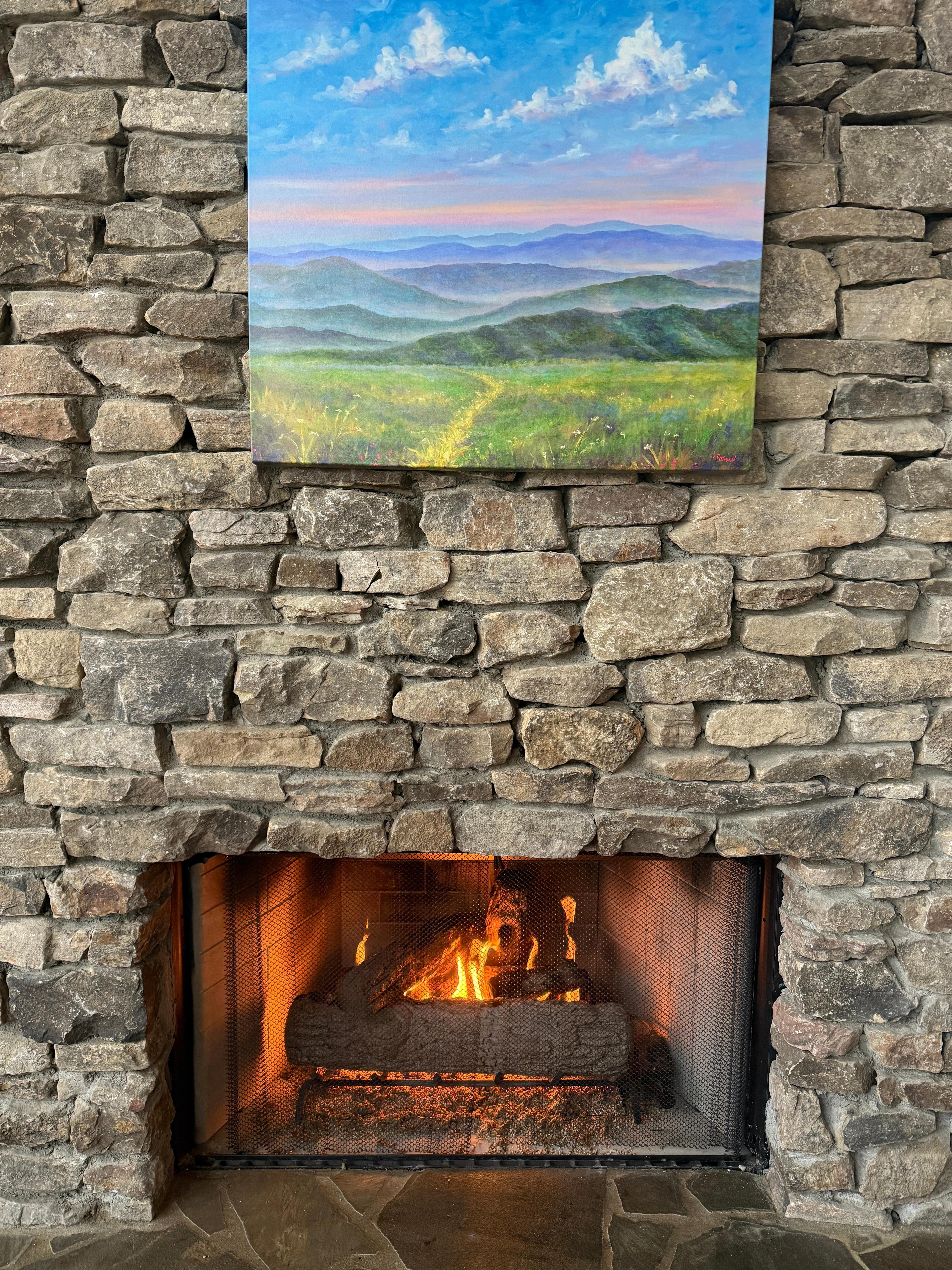 Was difficult figuring out how to turn it on but was exciting once I did. The paintings in the home are also so beautiful 