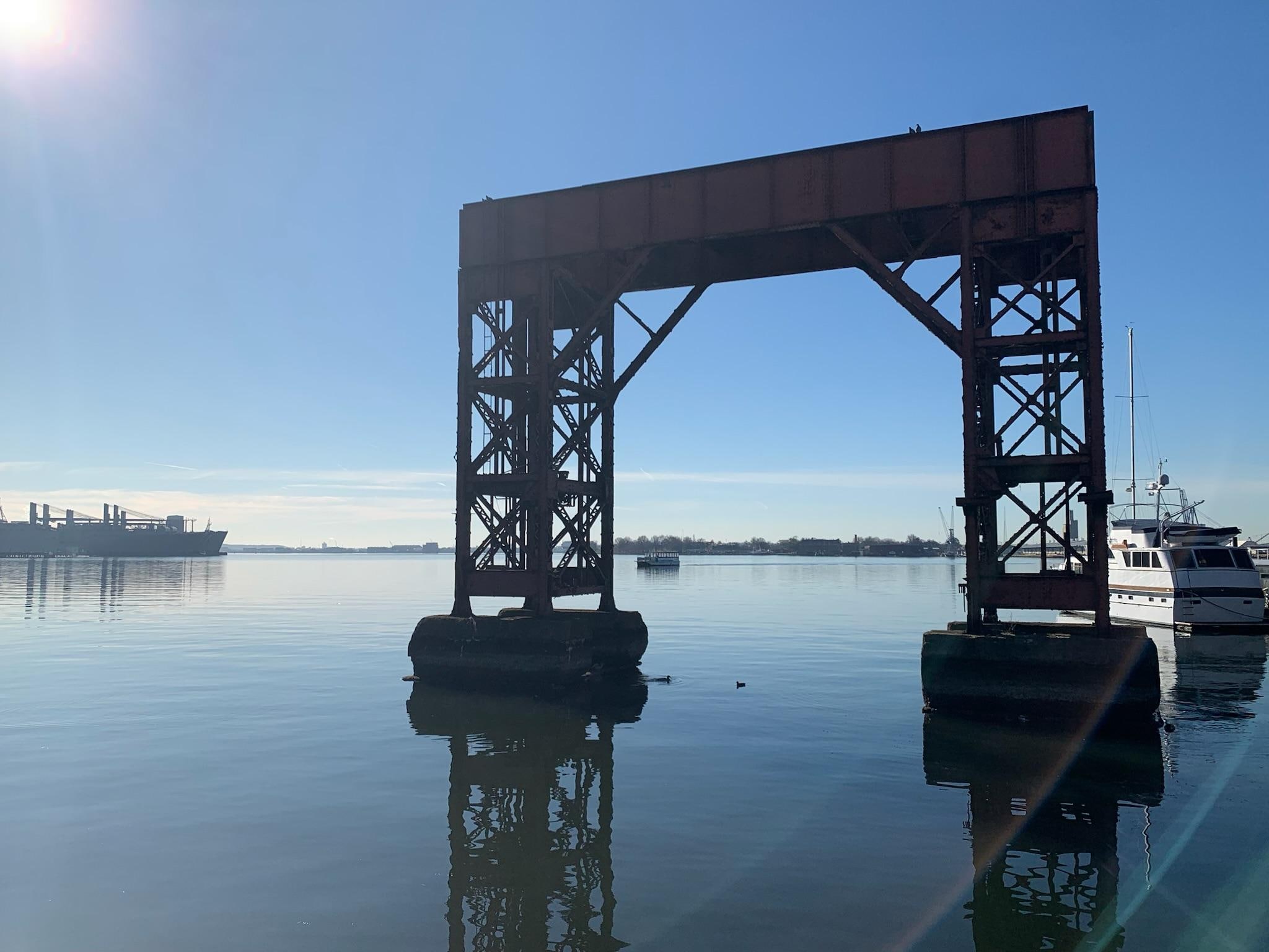 Walking distance to the Canton water front park