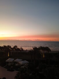 Sunrise view from the lanai