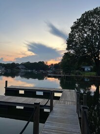 The dock for your boat.