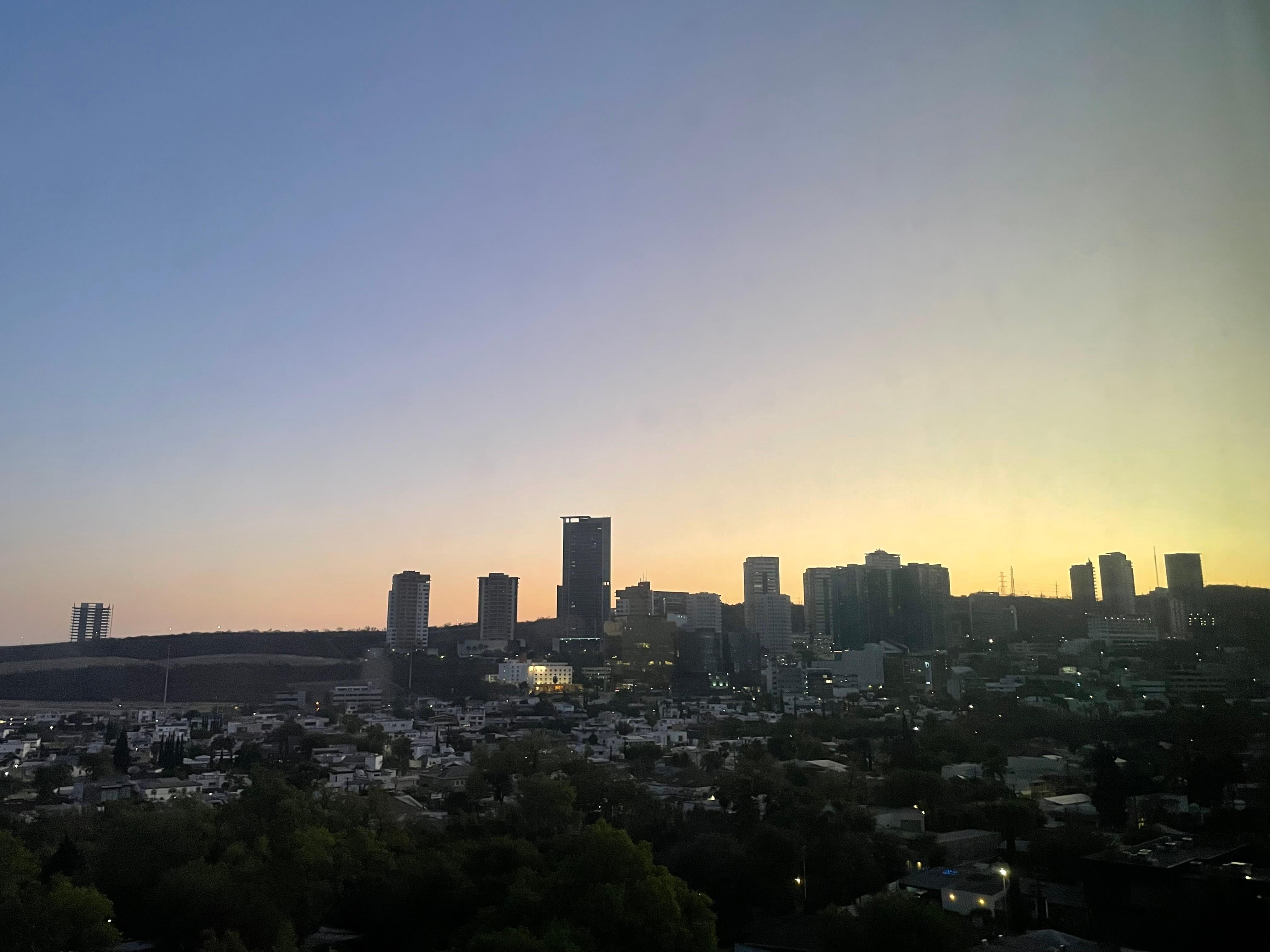 El amanecer más hermoso.