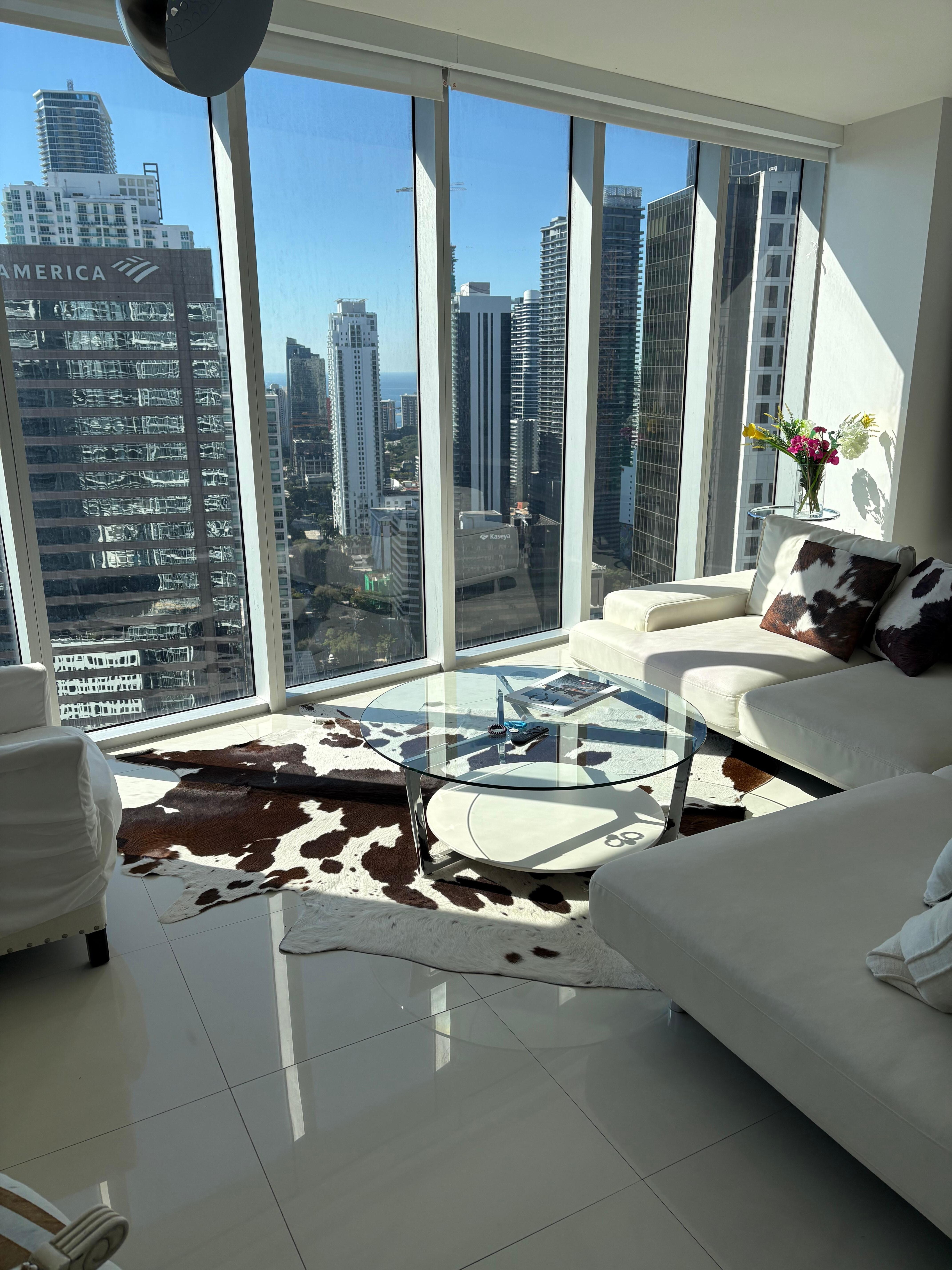 View from living room