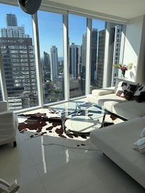 View from living room