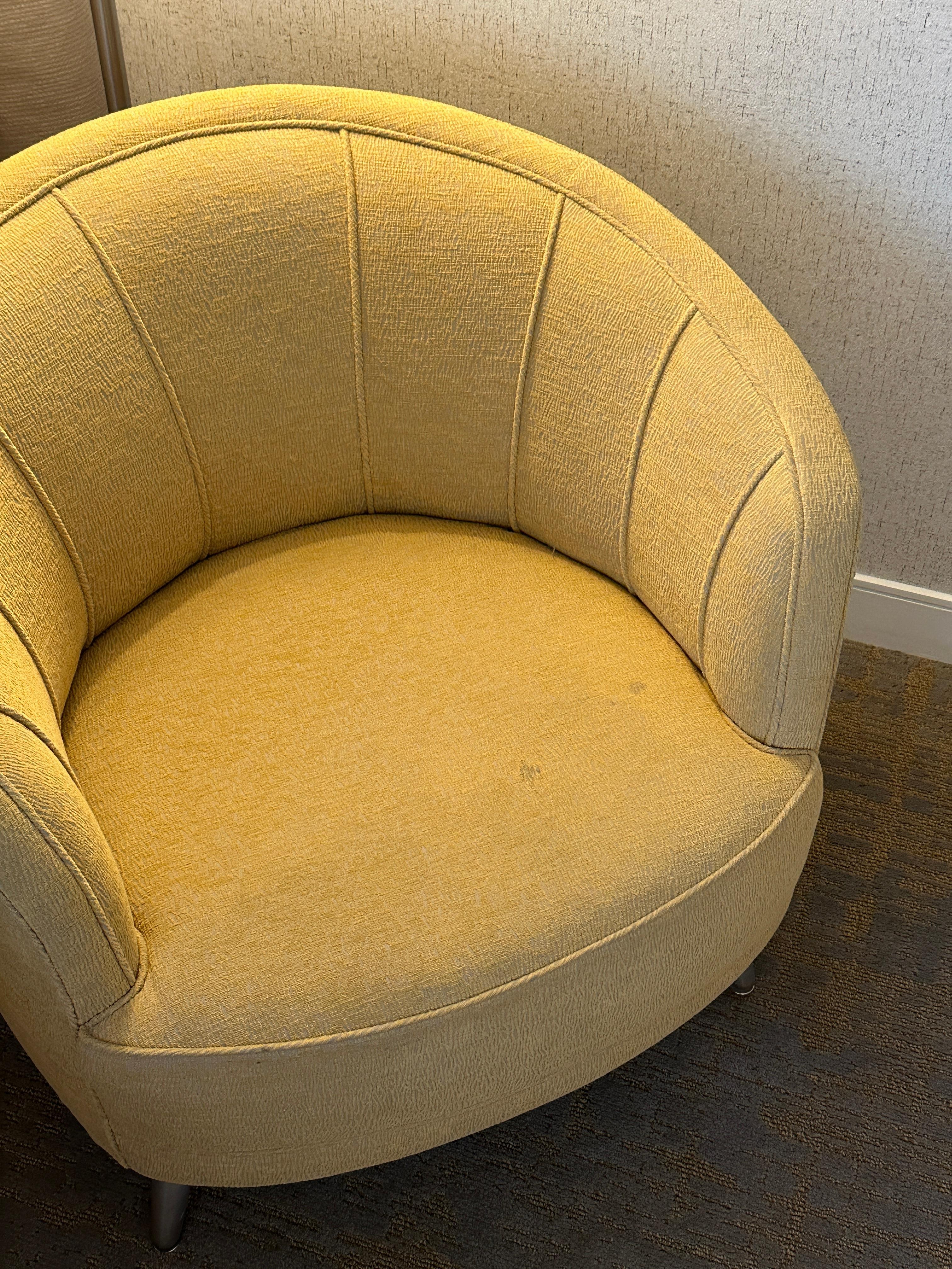 Filthy, stained chair