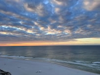 Sunrise from the condo balcony