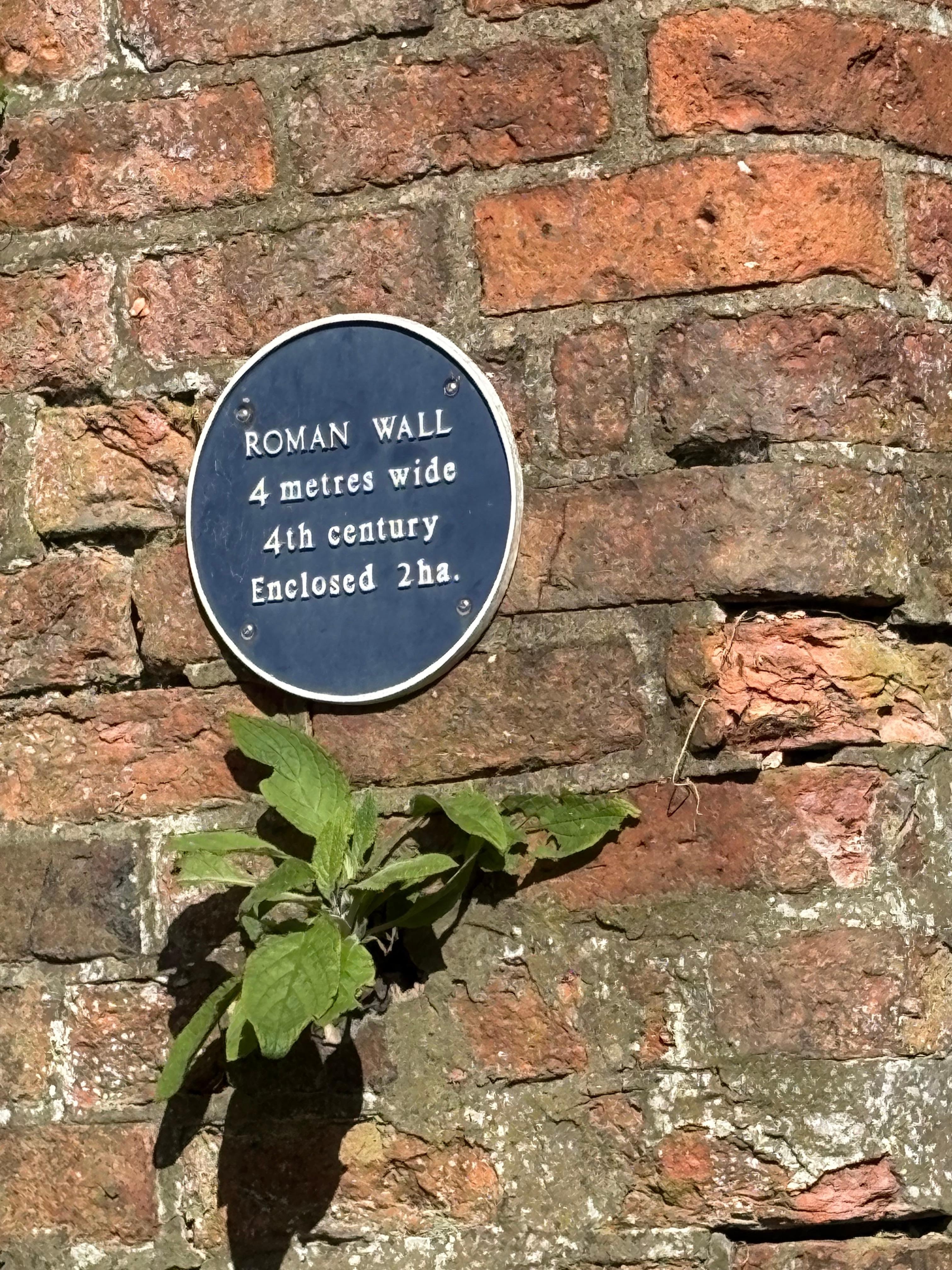 The Roman Wall remains