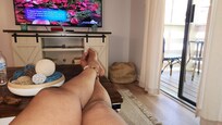 Relaxing b4 starting my day.