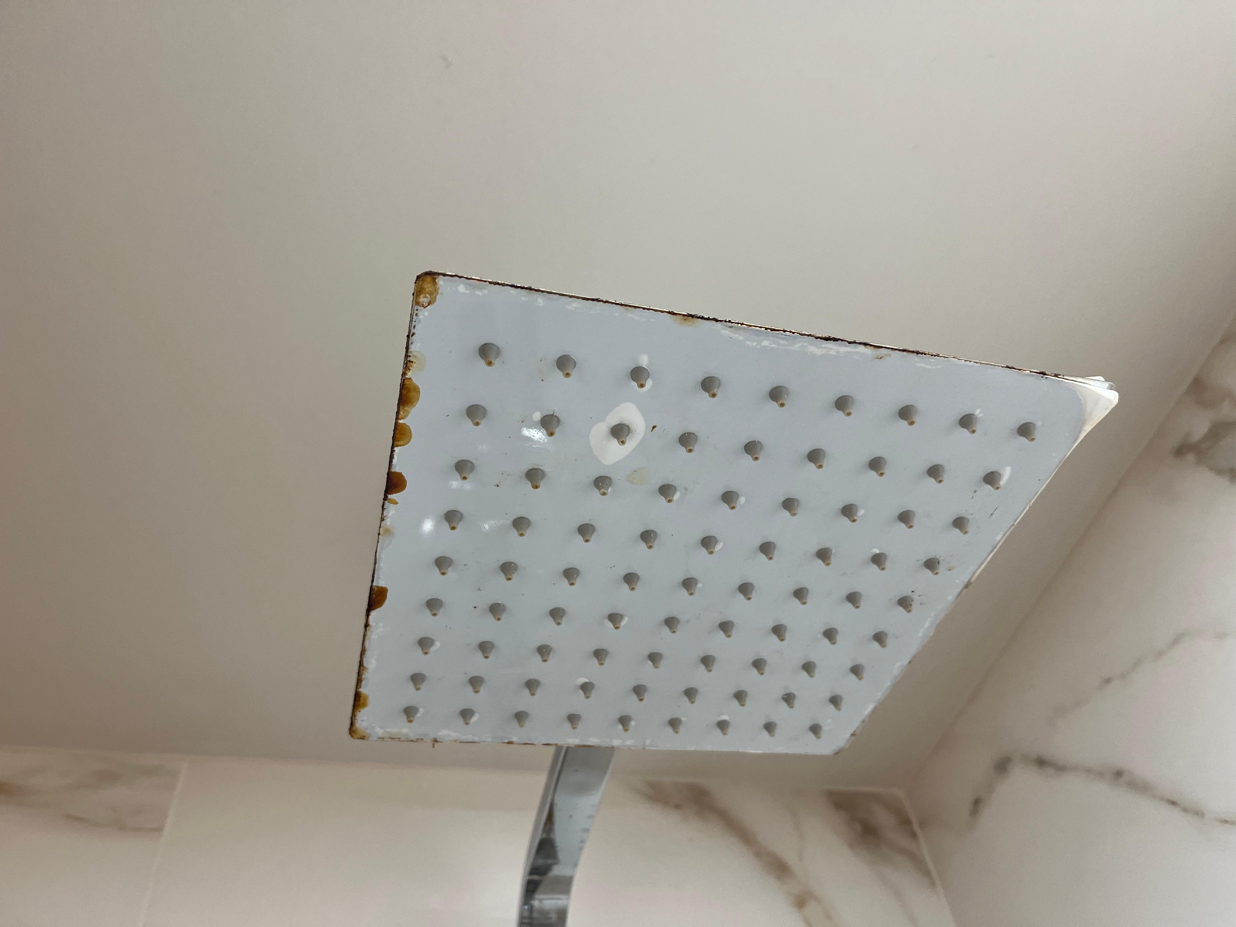 Rust and poor flow
