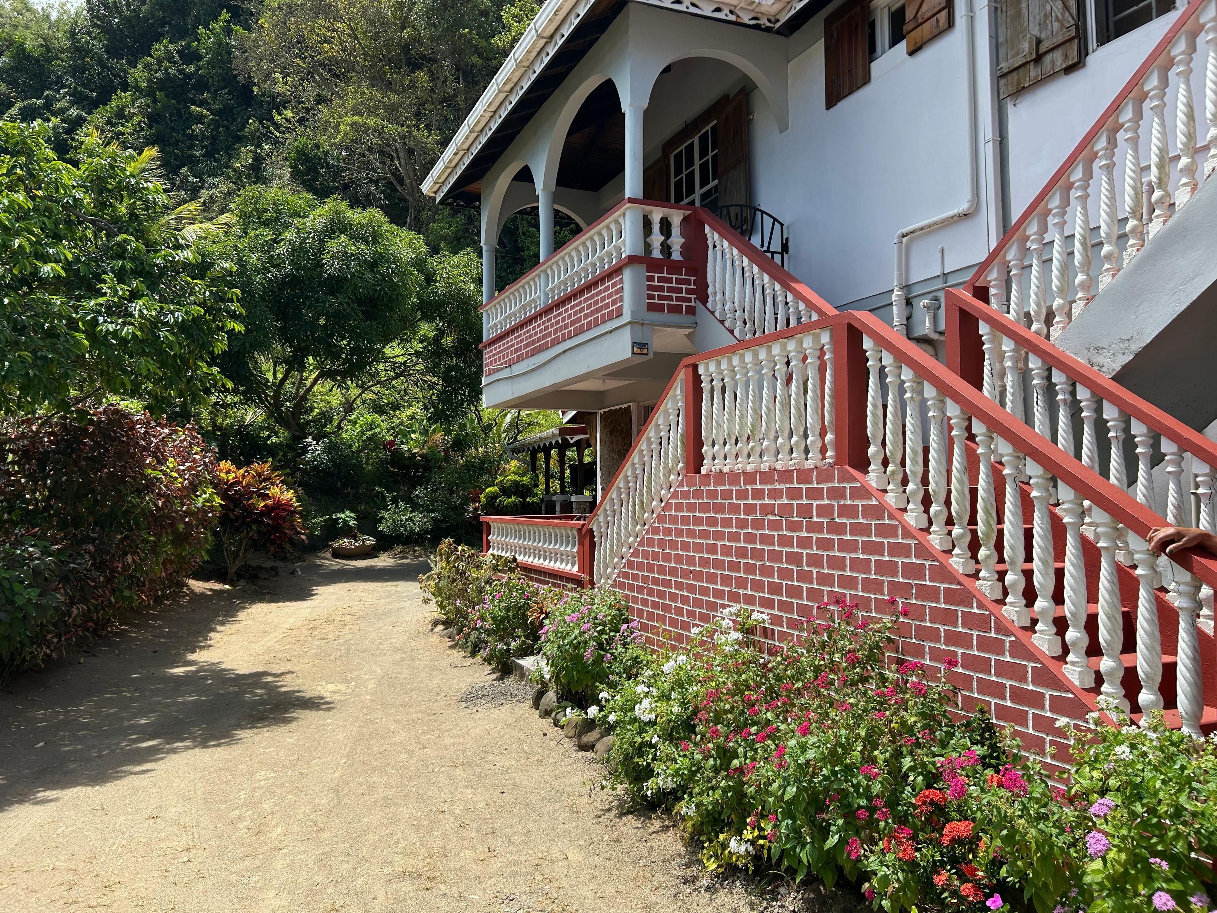 The outside of the building 