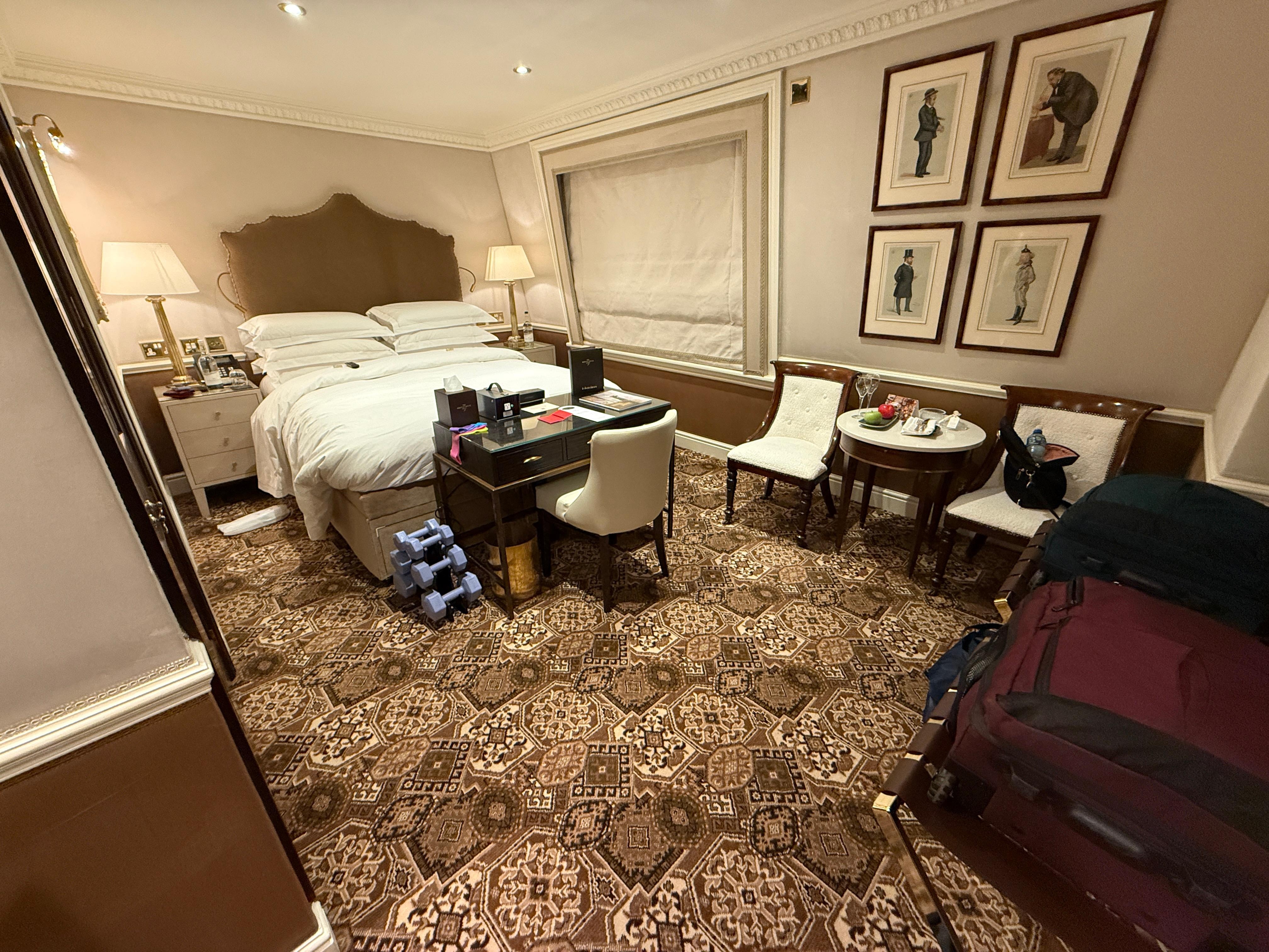 Room after turndown service 