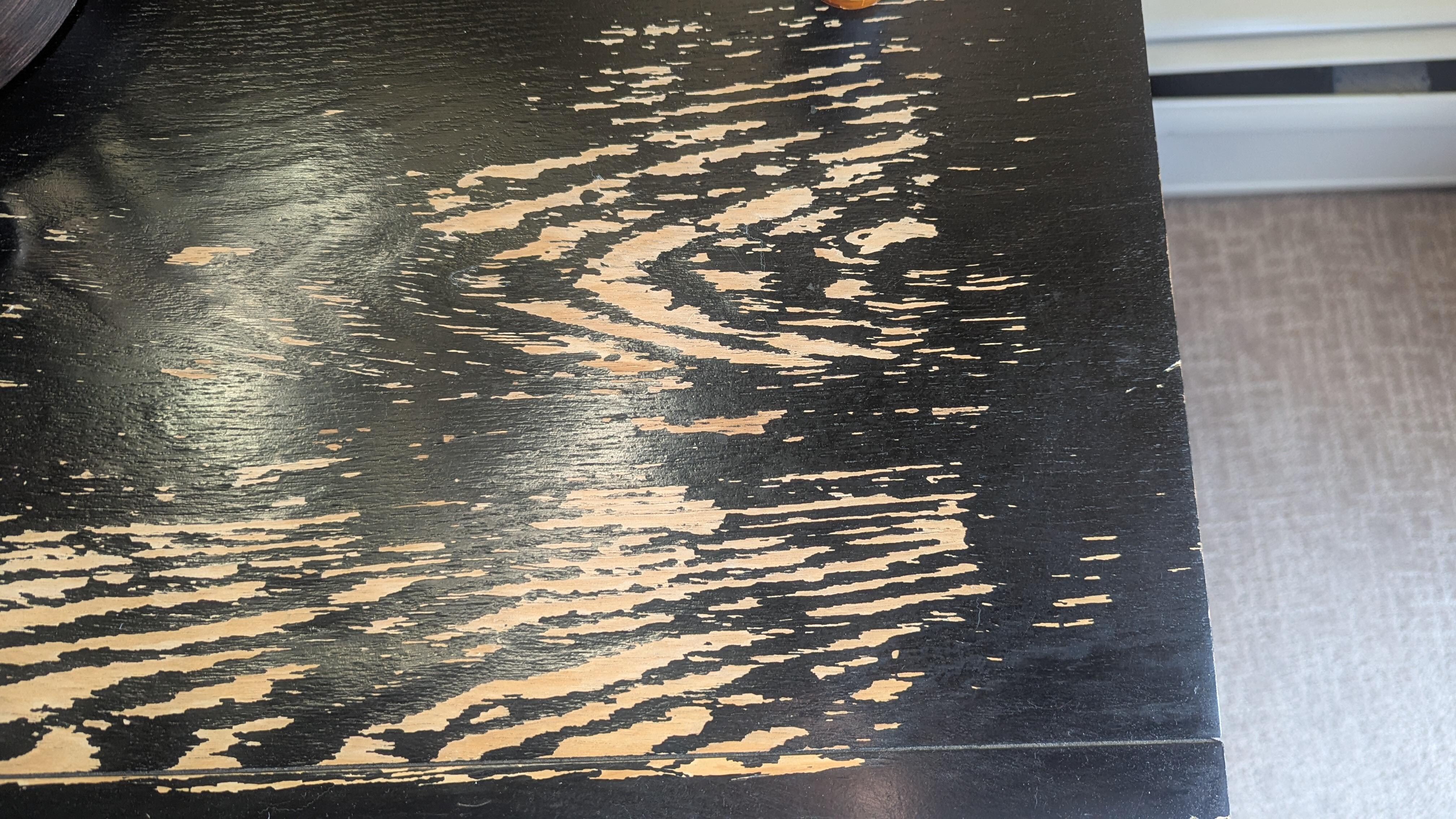 Worn furniture 
