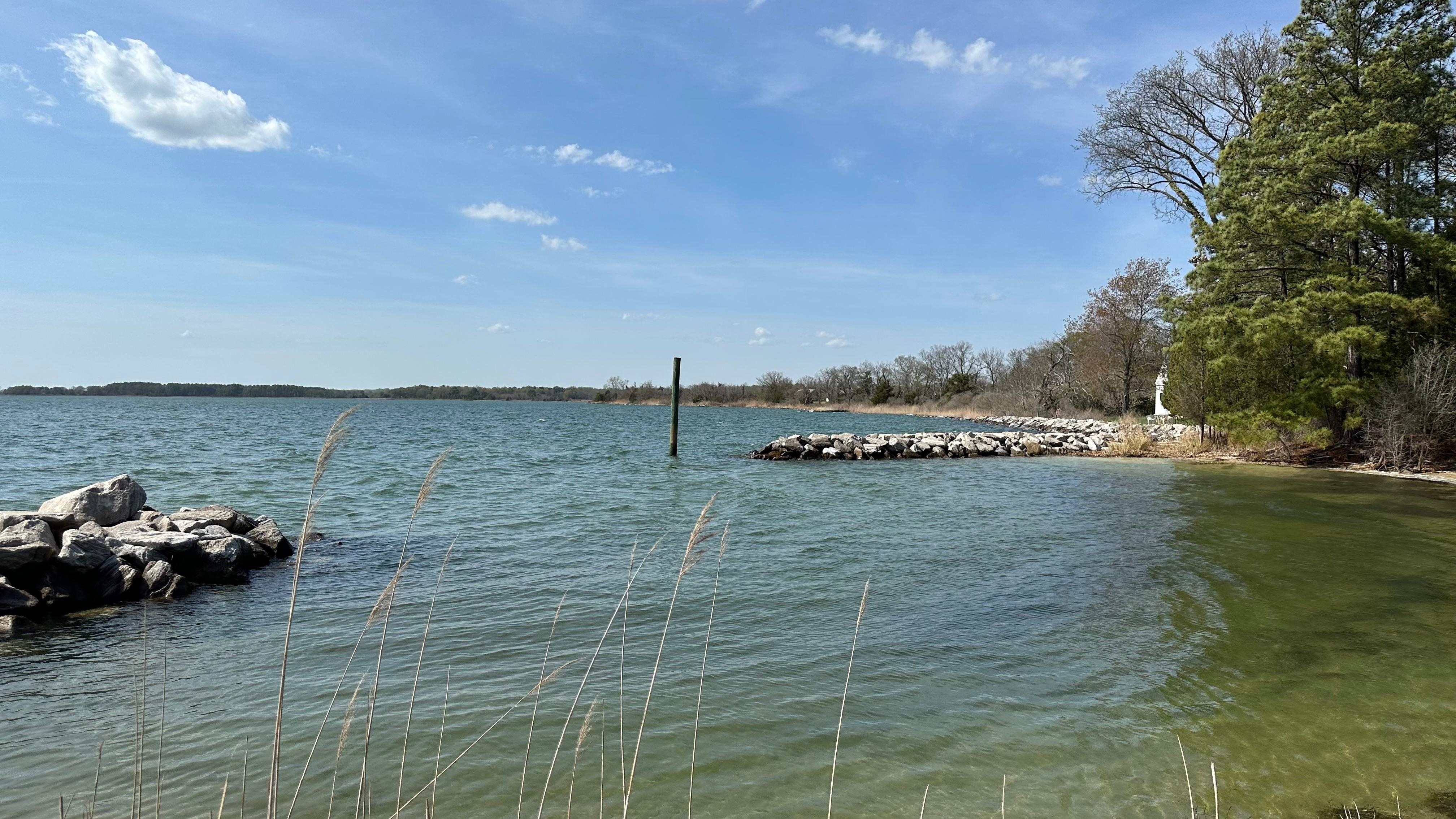 Just a short walk away. 