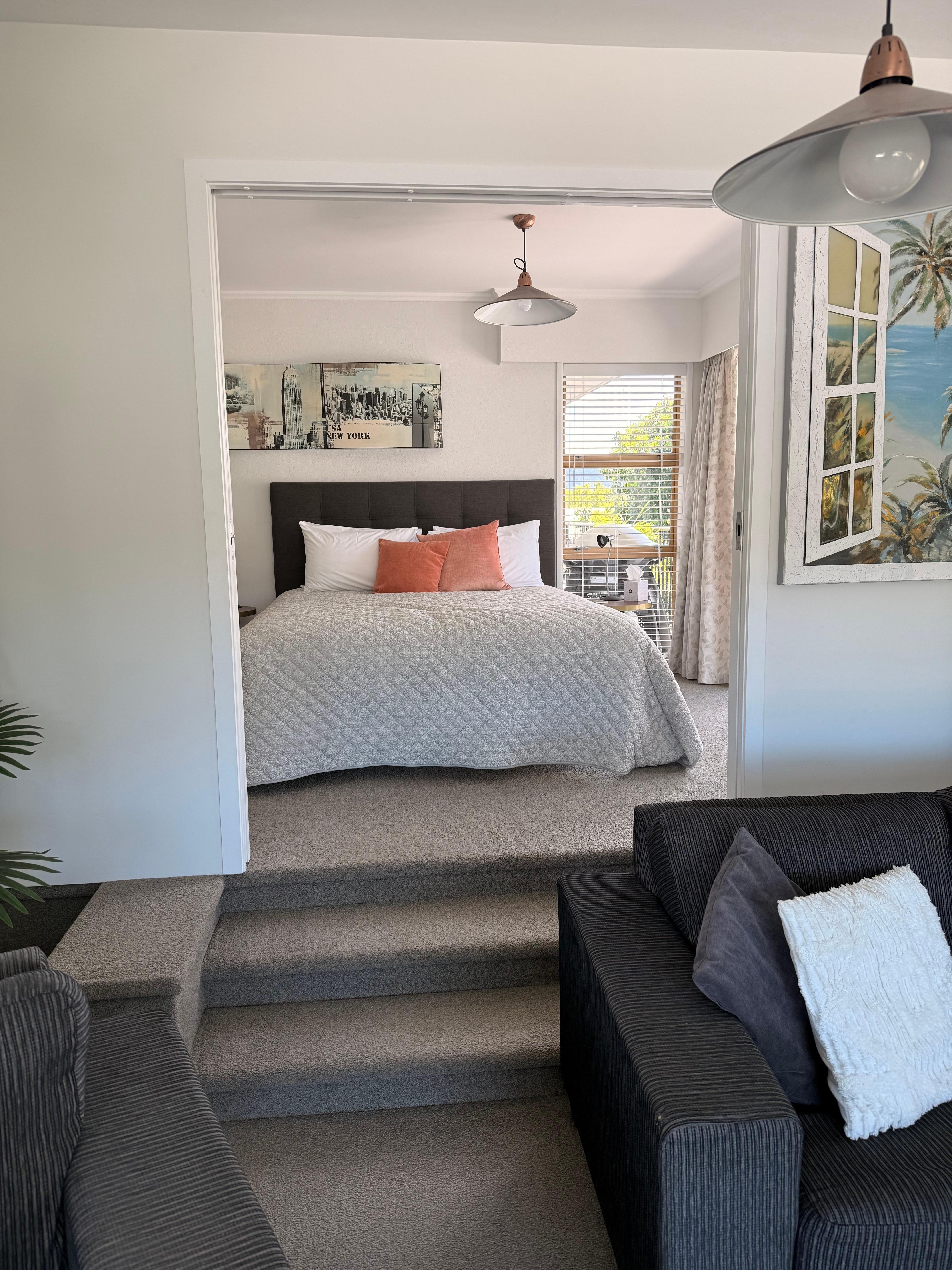 What a view to wake up to from this bed