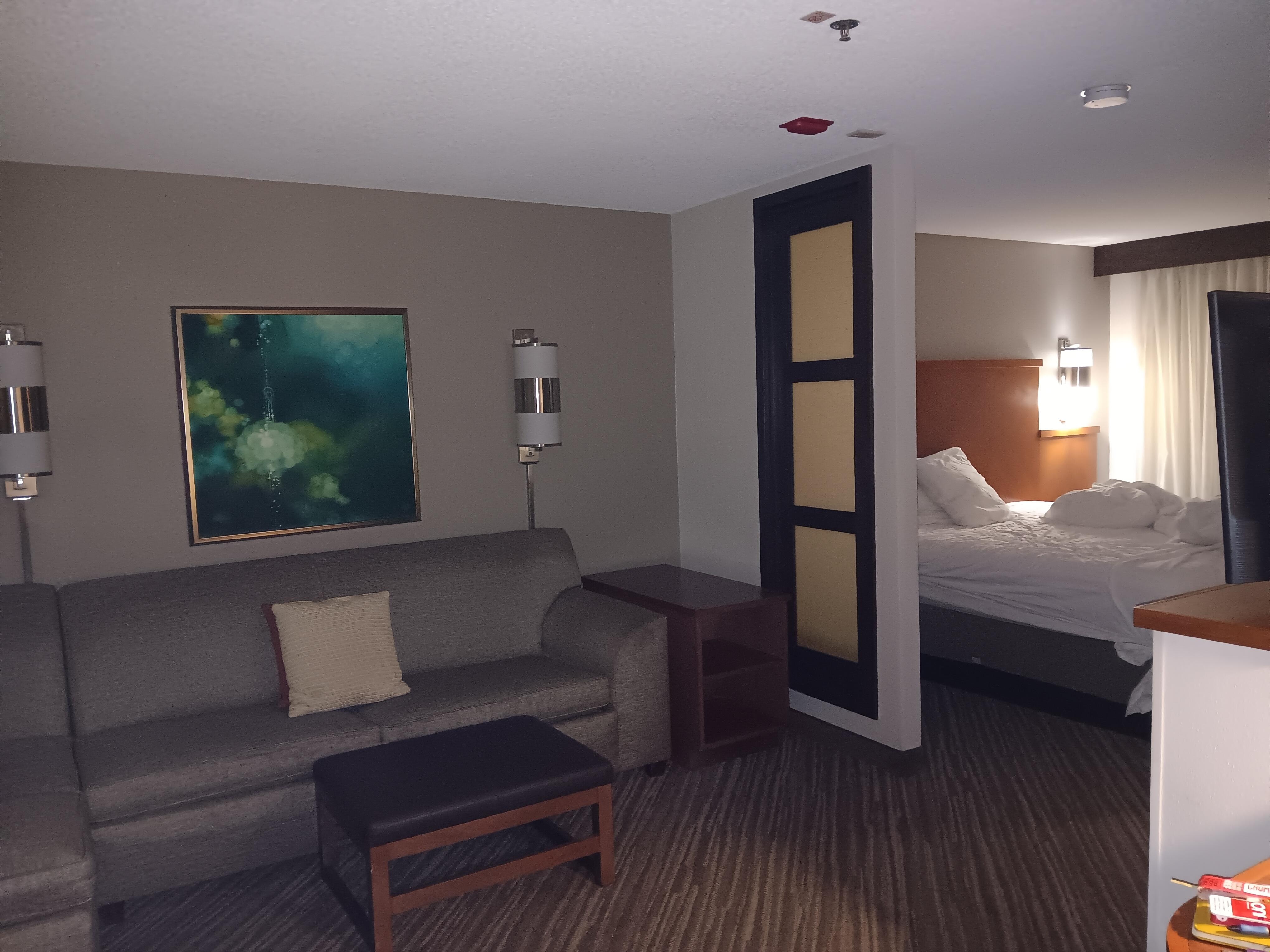 From the kitchenette