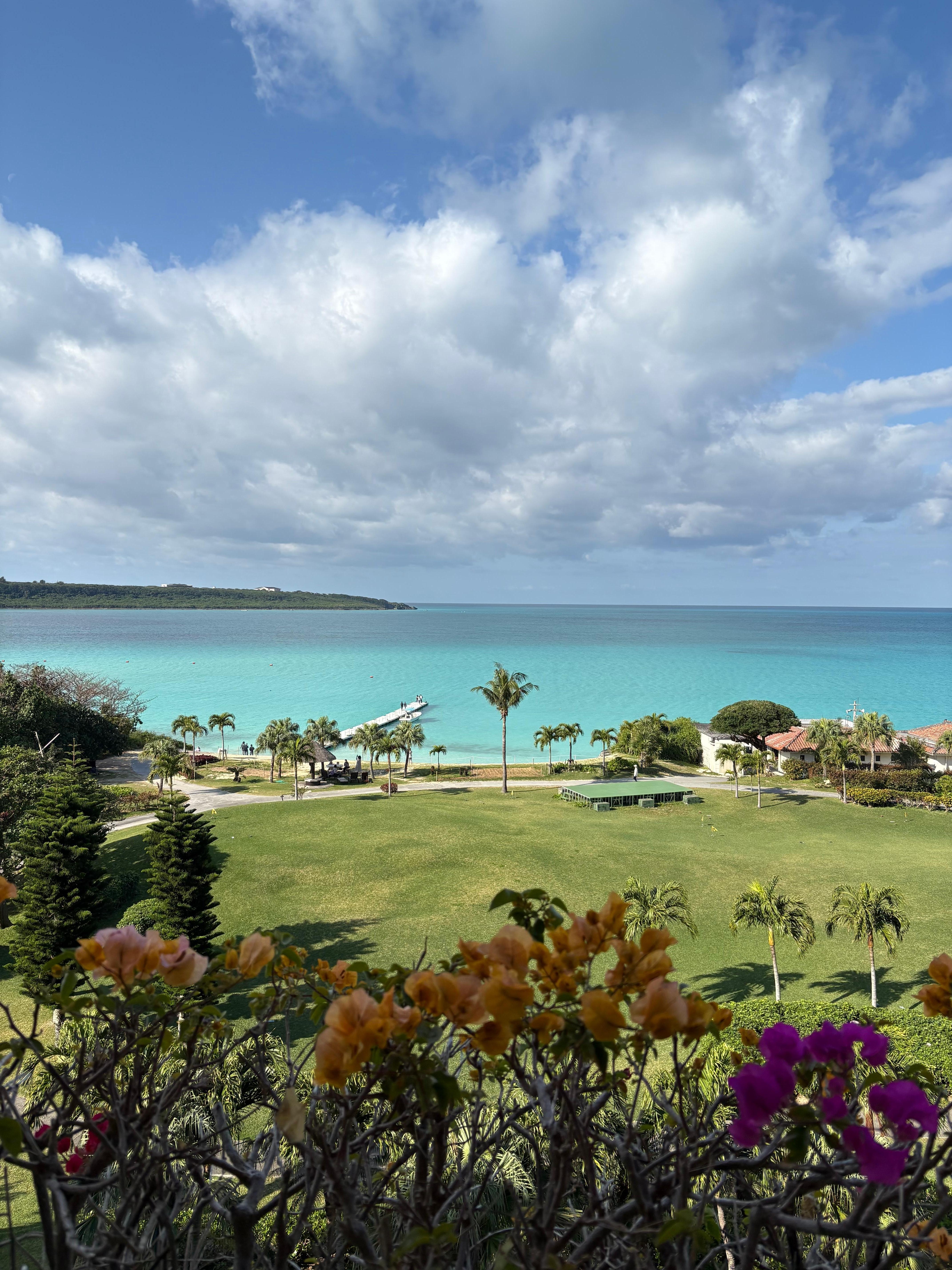 Balcony view from a sunny day