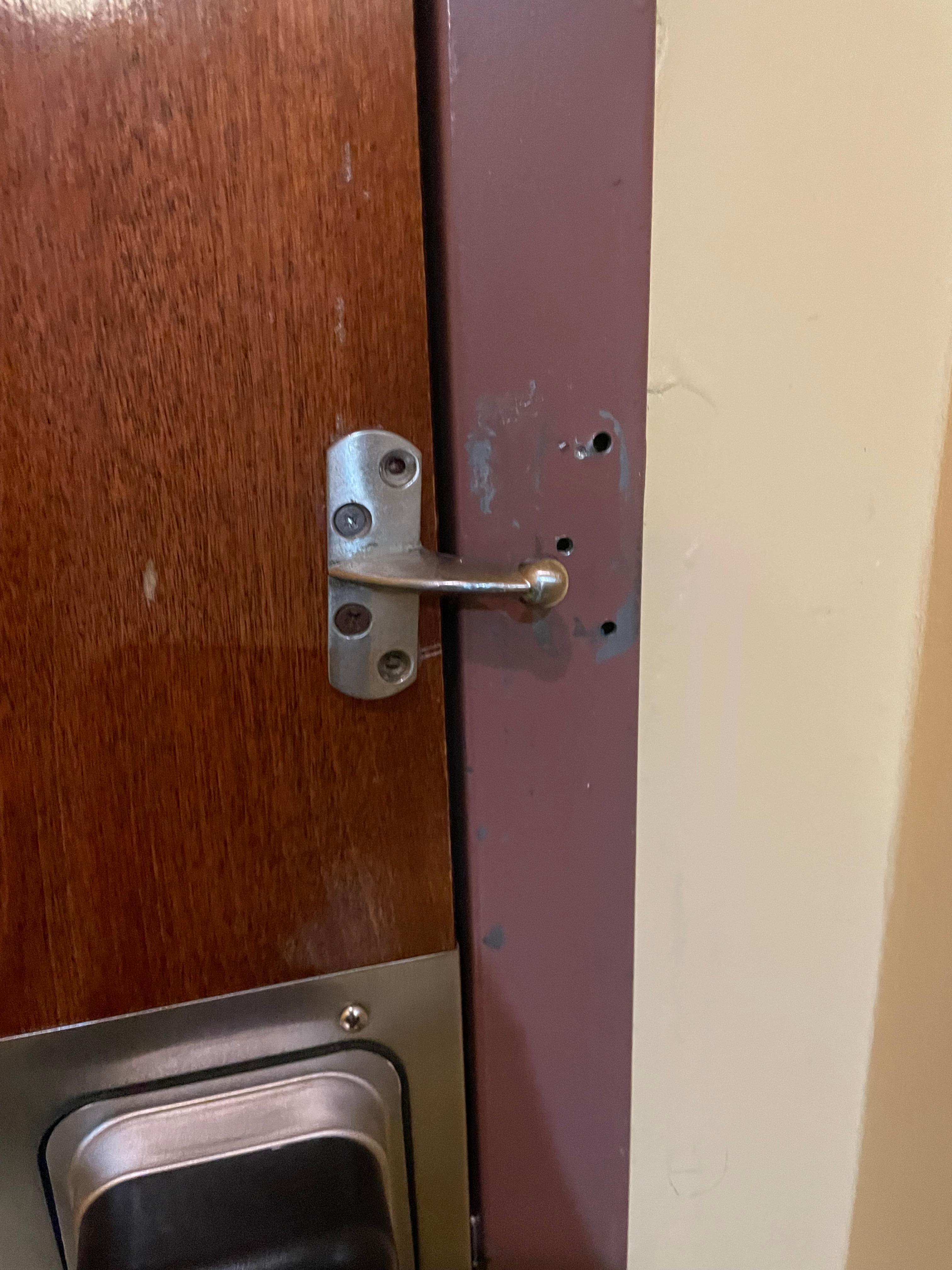 Lock was broken
