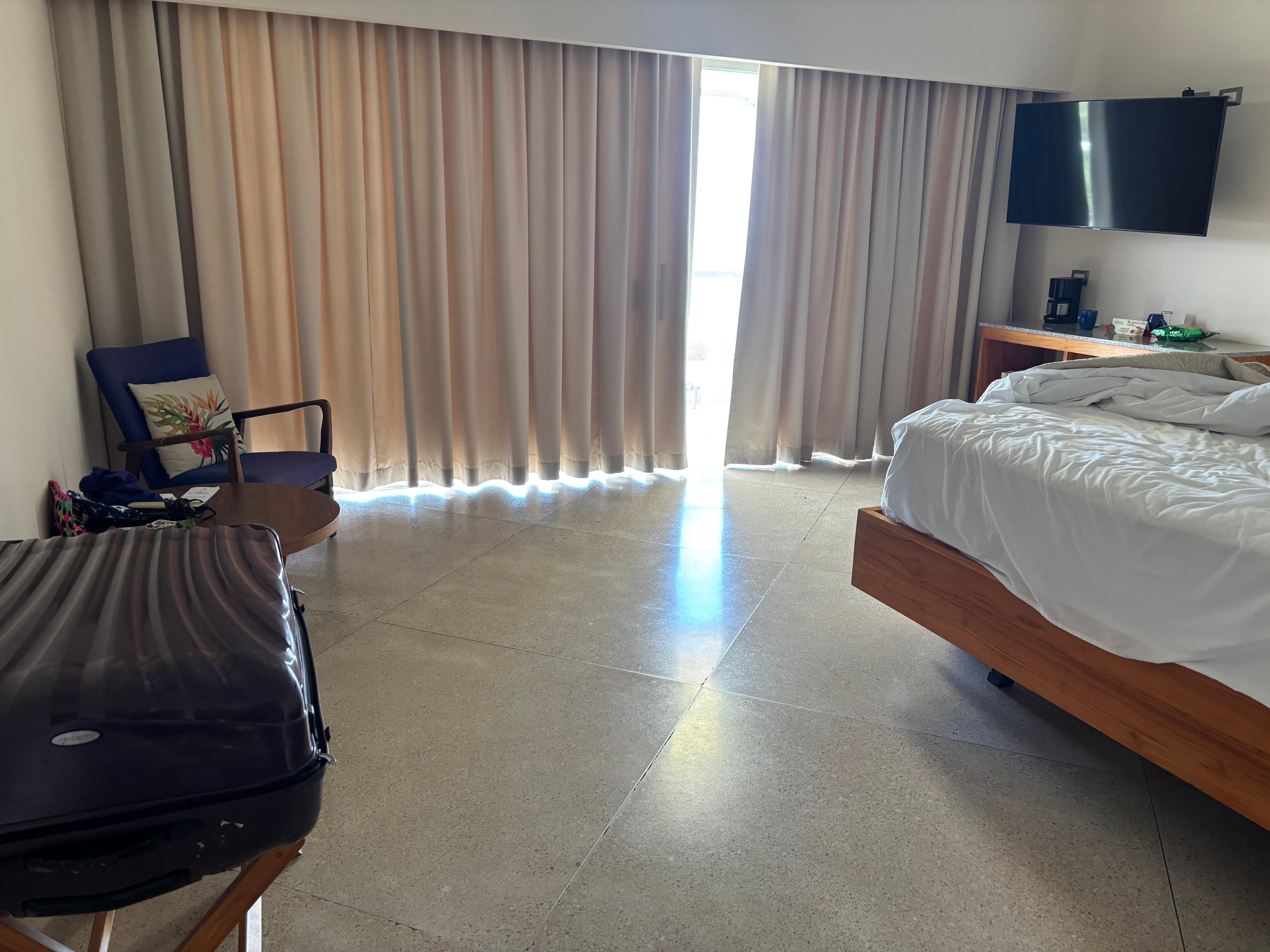 The room