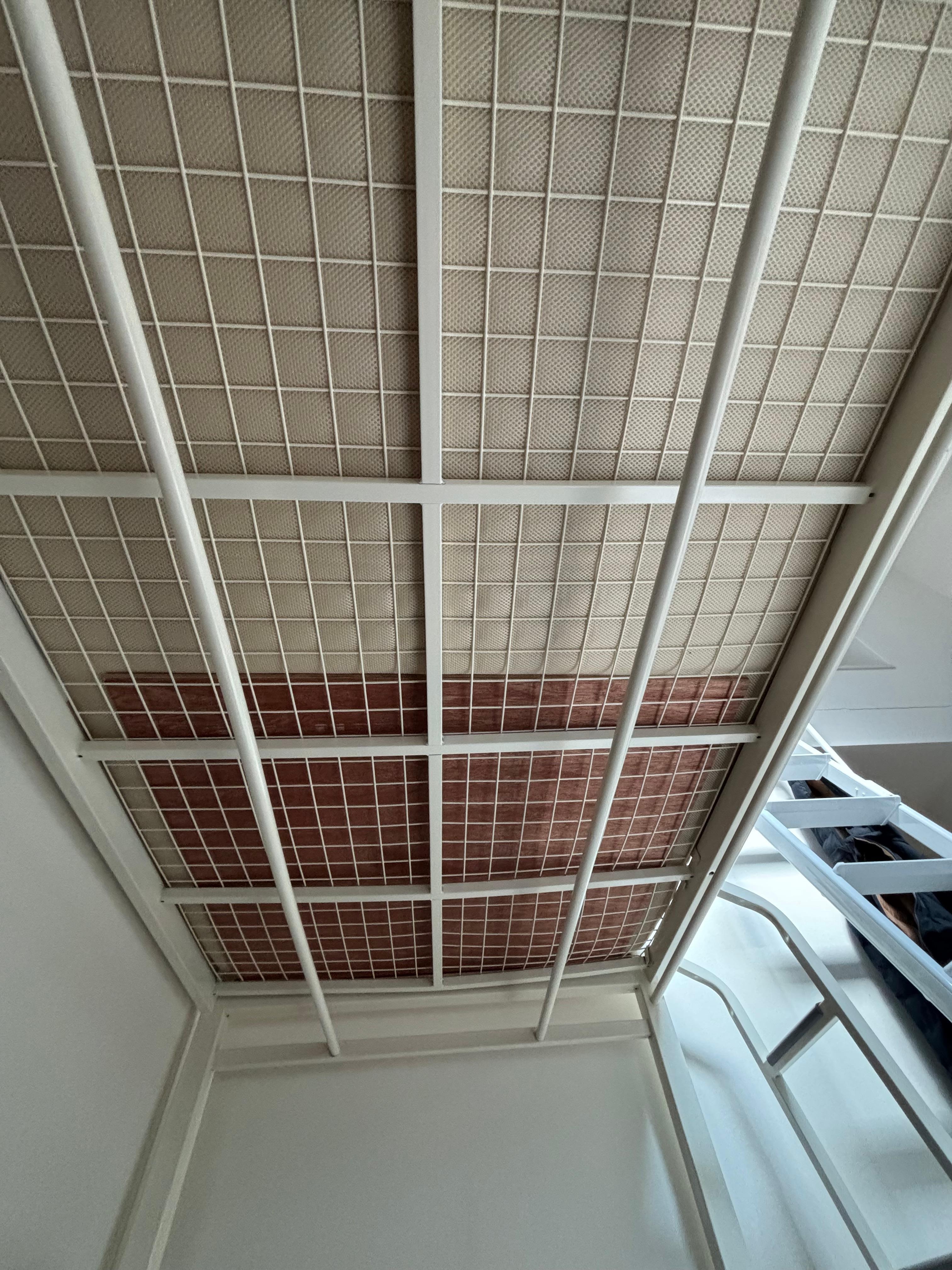 Someone broke the bed and this is how they fixed it