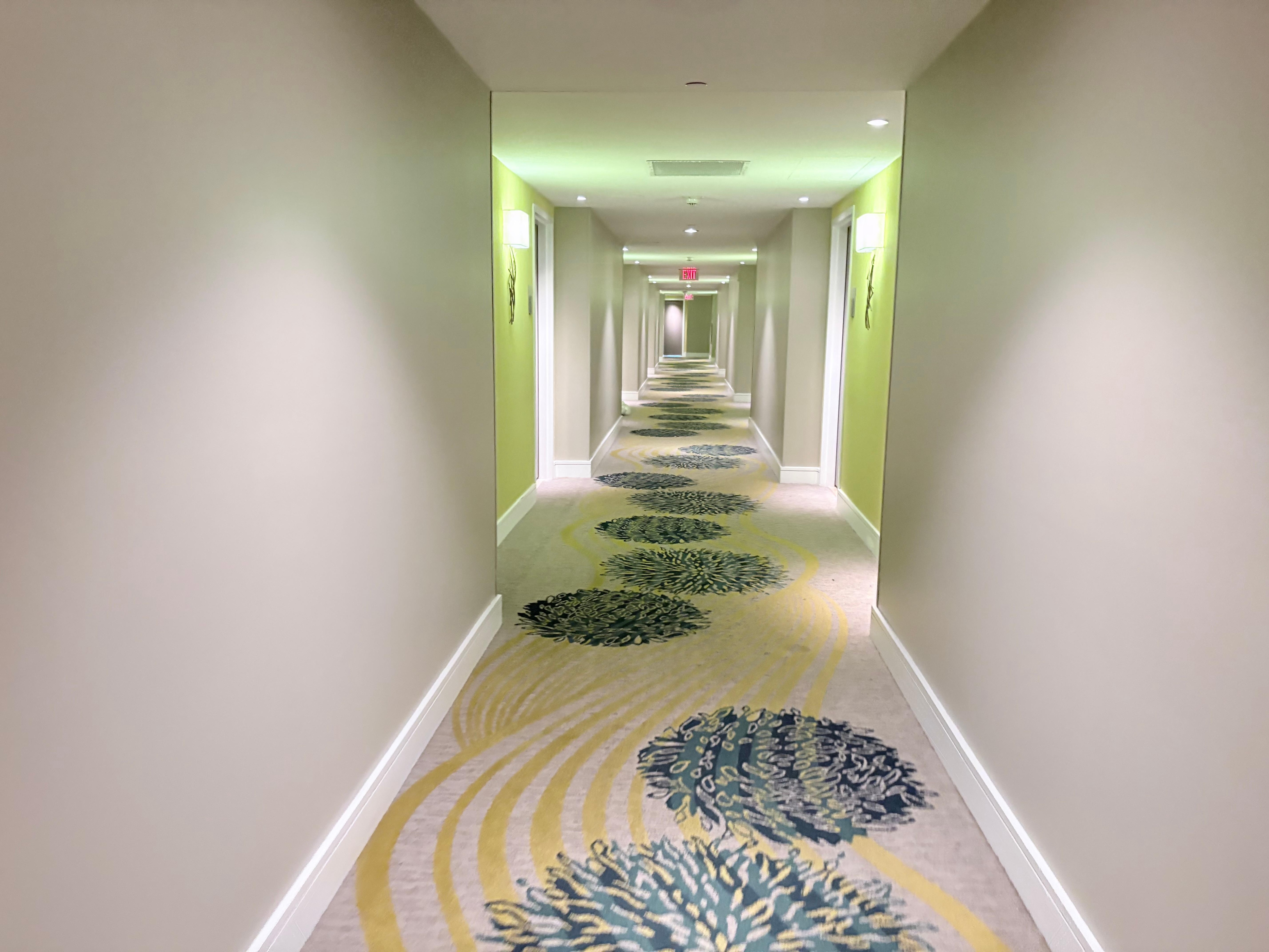 Hall way…. Very cleab