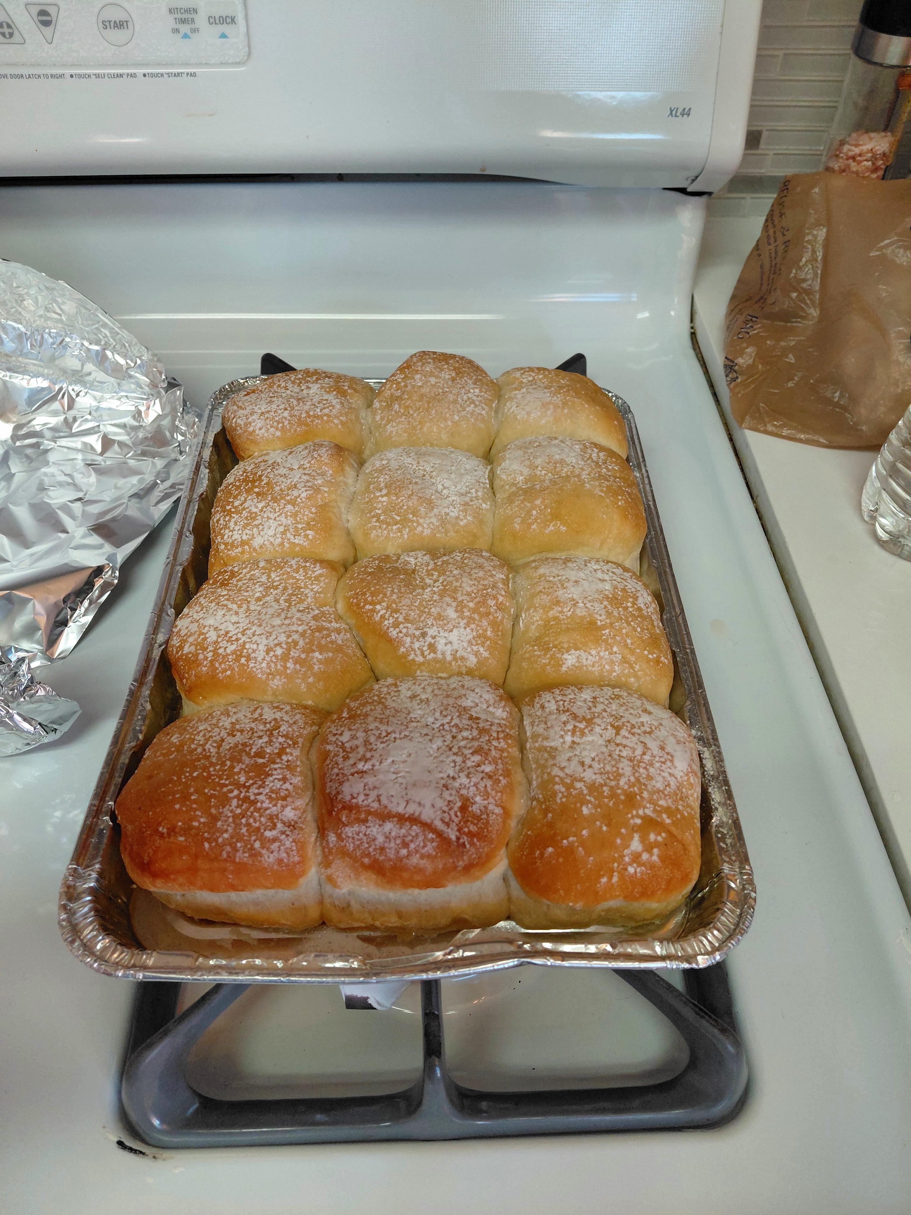 And of course, dinner rolls