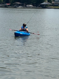 Took our kayaks too, Right out the door.