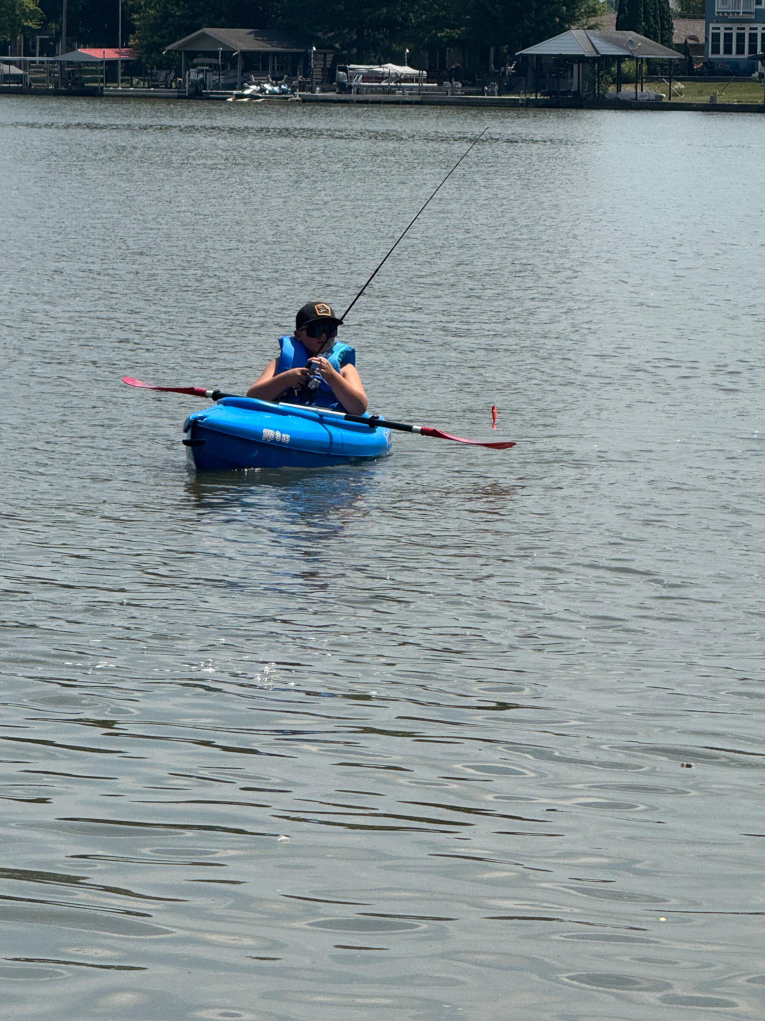 Took our kayaks too, Right out the door. 