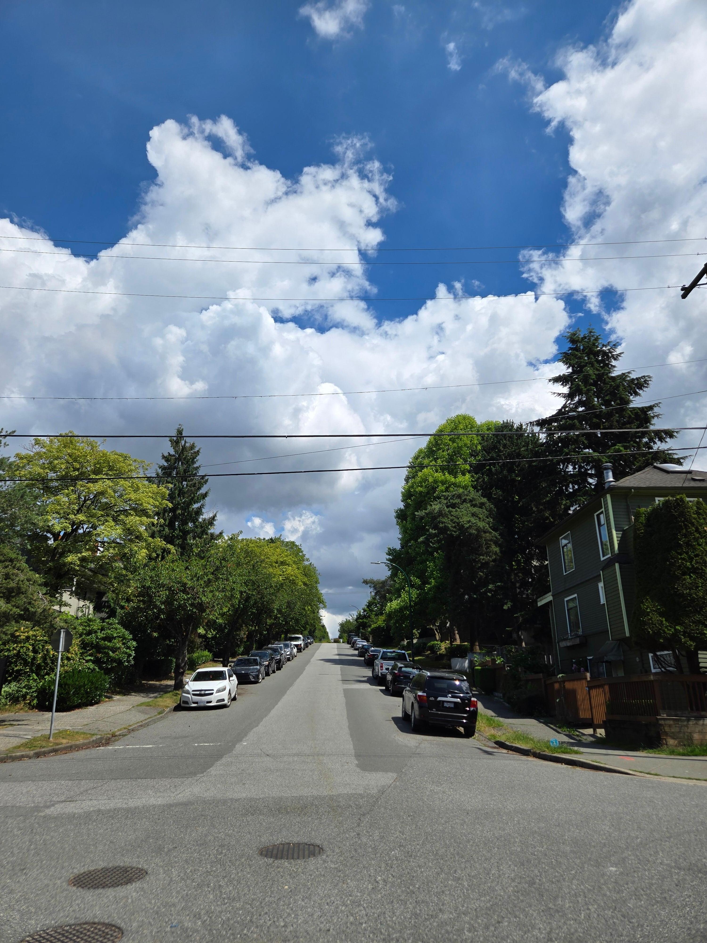 The neighborhood where the apartment is