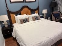 Our huge bed