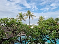 Blick vom Restaurant