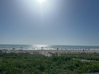 View from the restaurant behind the hotel.