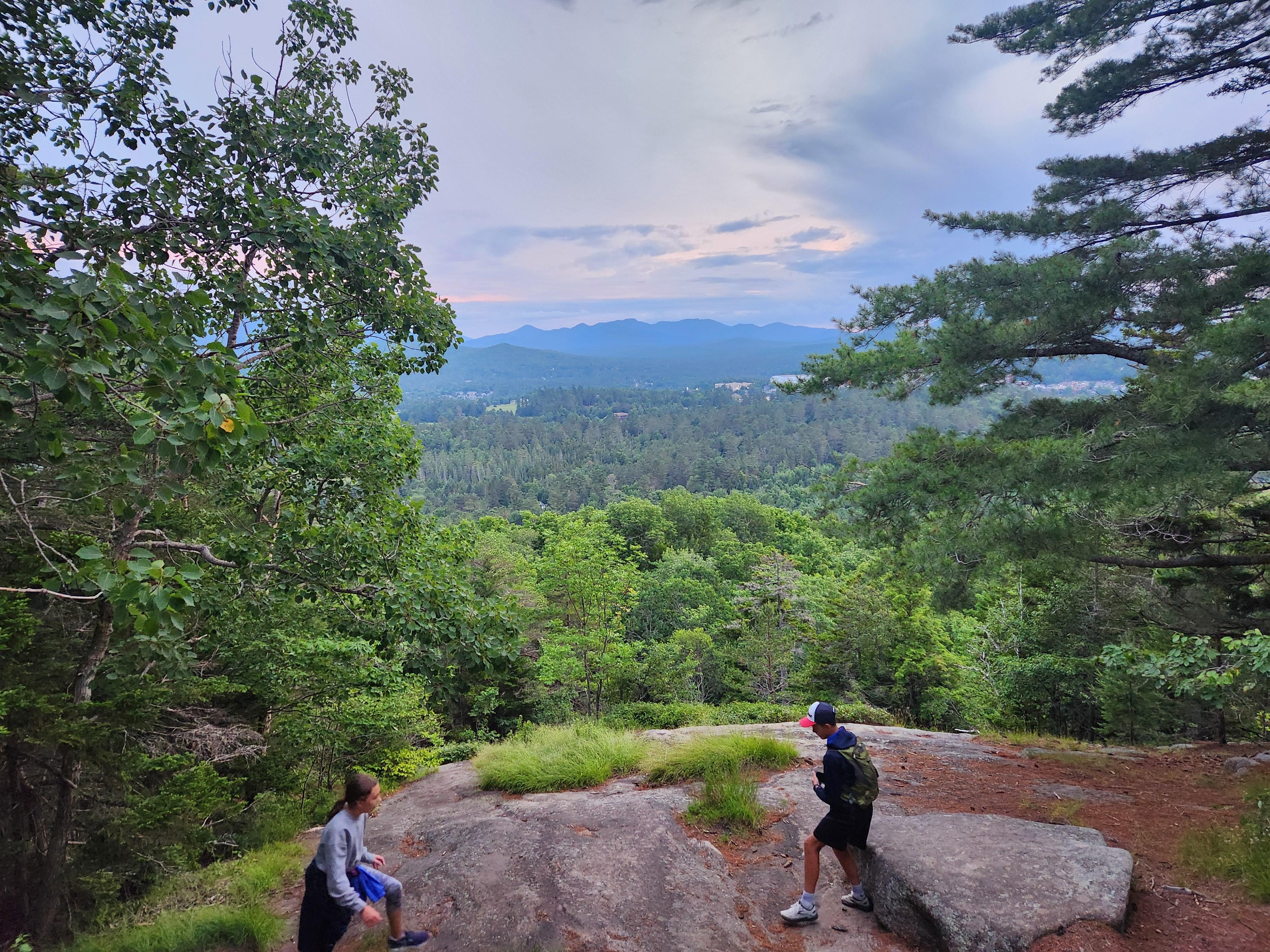 4 minute drive to hike Cobble Hill, a little steep but great view. 