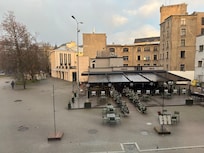 Outside the window, too much action for a quiet night