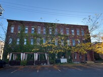 The exterior of the hotel from the car park