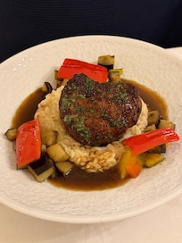 Rinderfilezmedaillon, Nudelreis