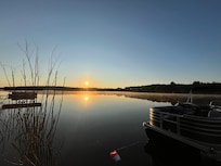 Right off the dock