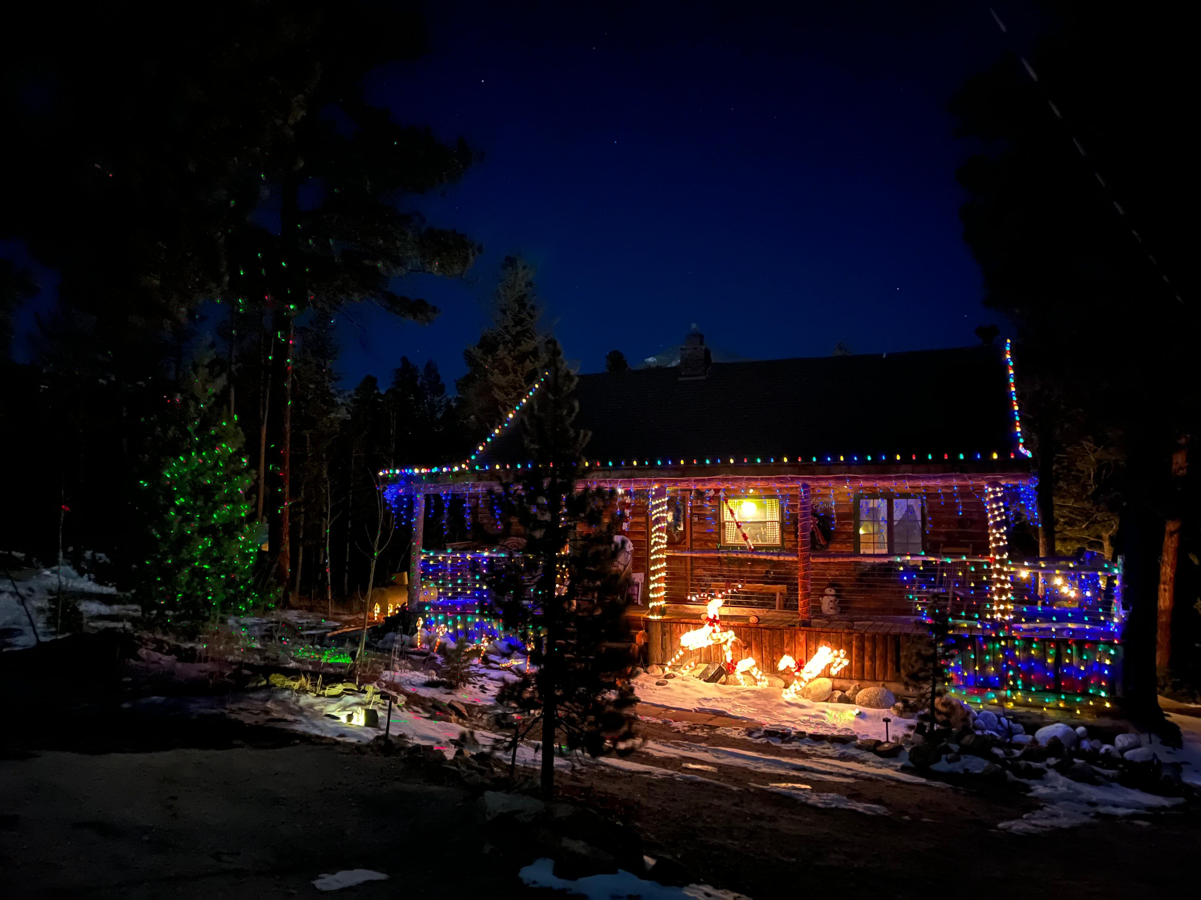 Decorated for Christmas 