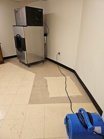 Oce maker room next to our room with the water leak