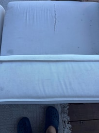 Tear in outside furniture