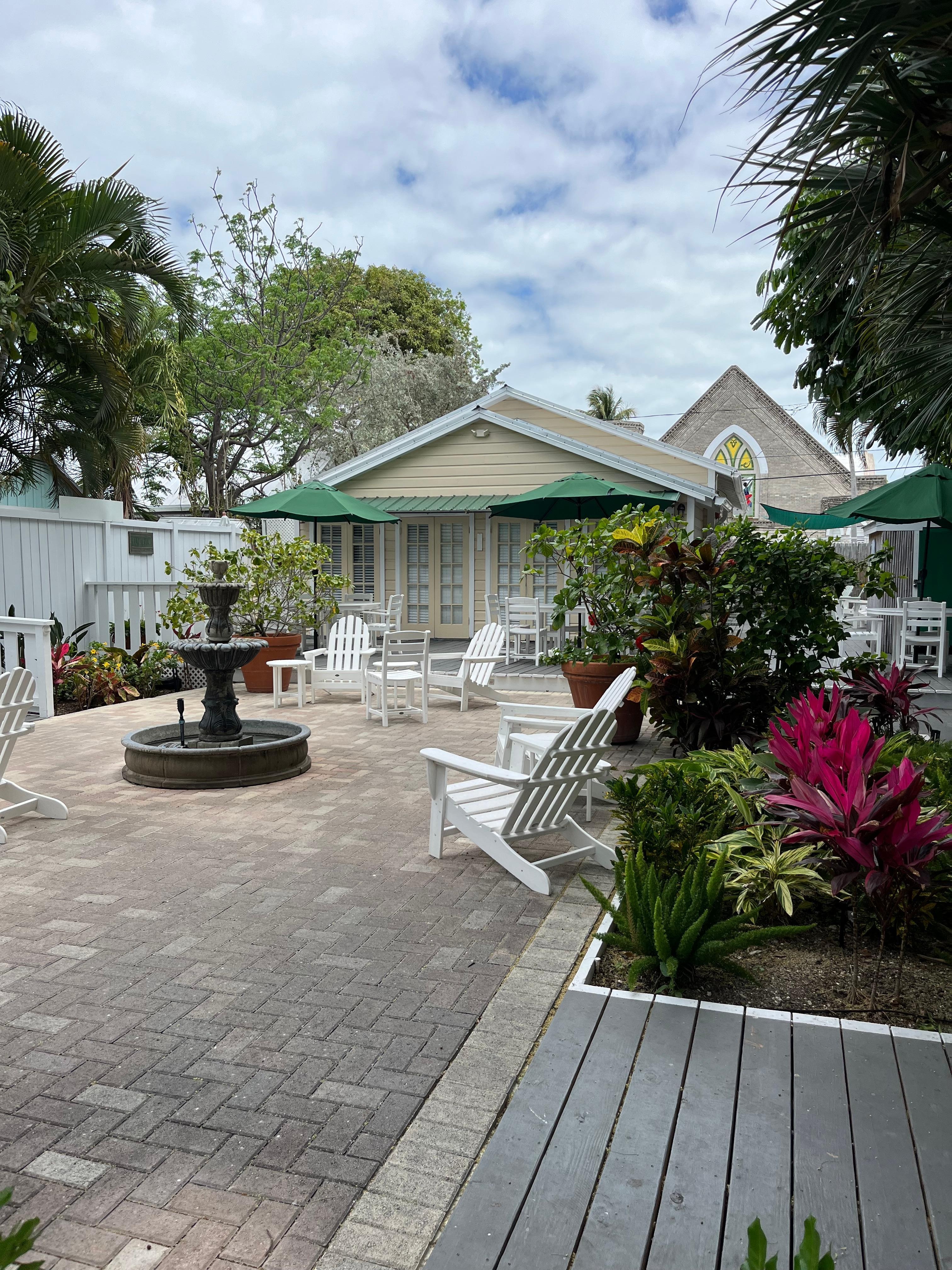 View out of our room