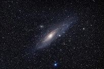 One cool pic of Andromeda taken on our second night…
