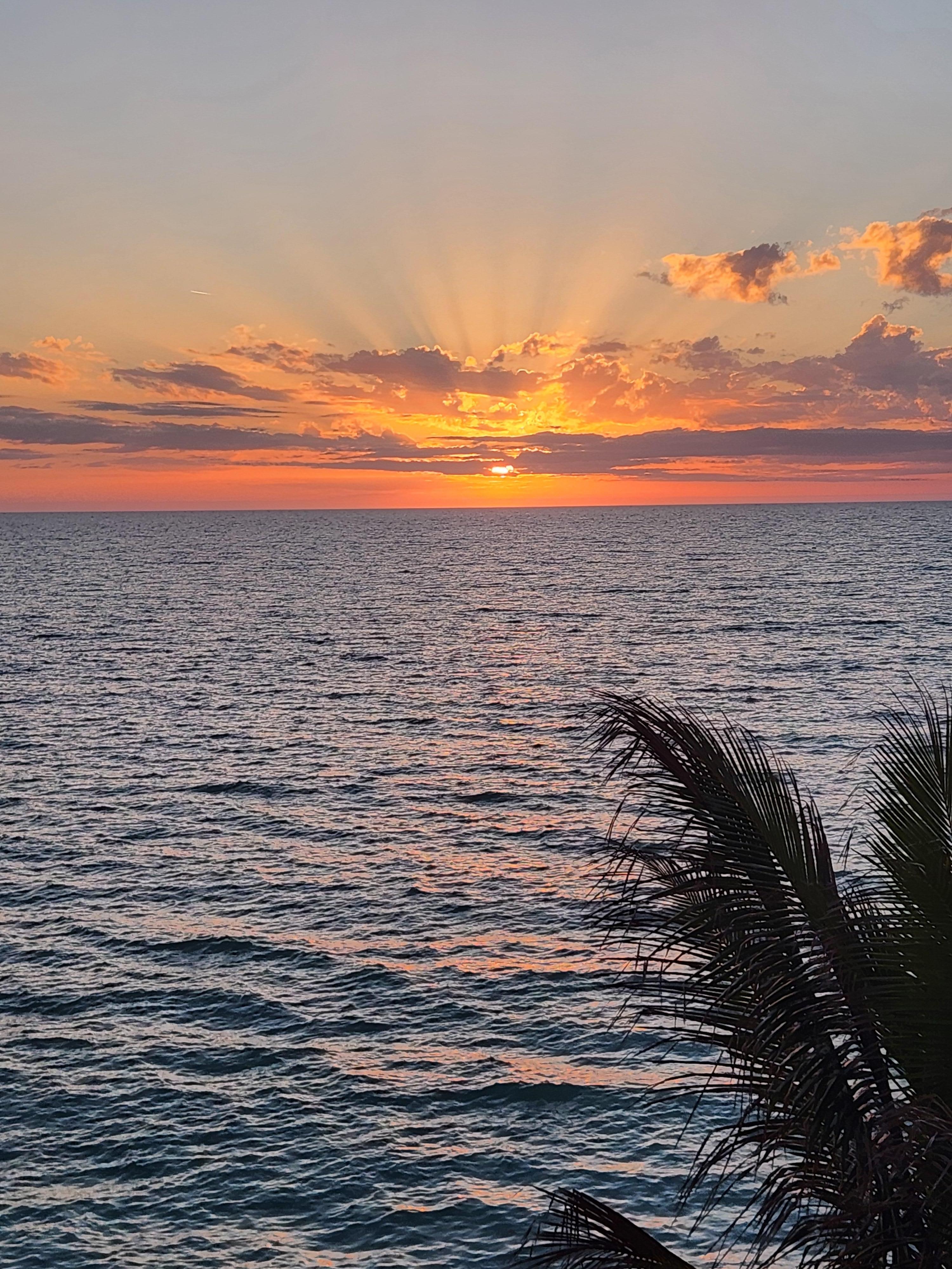 Sunset from lanai