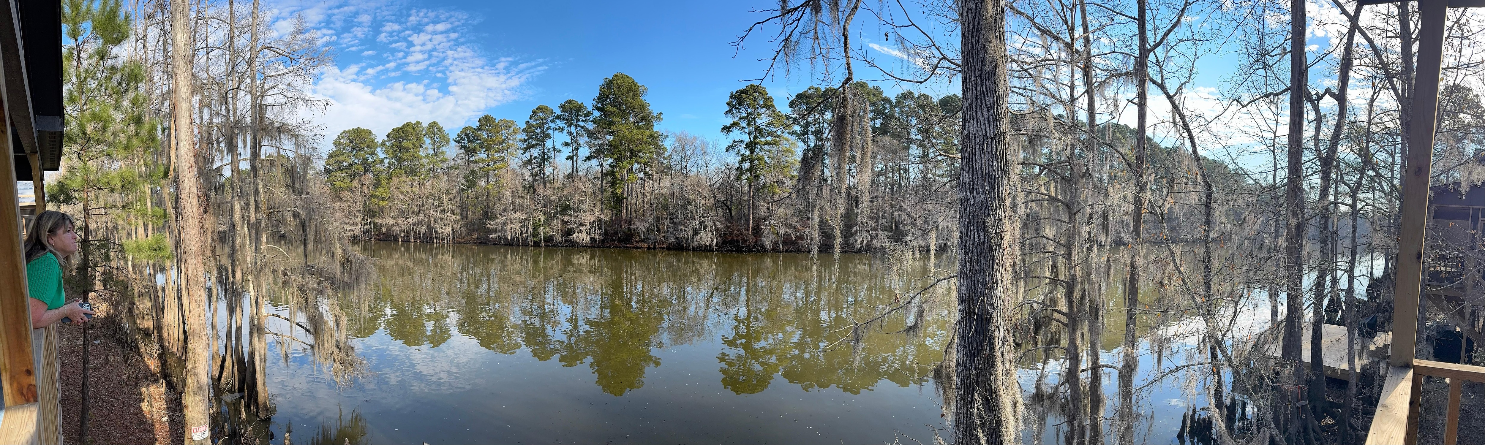 Serenity & beauty of river from balcony