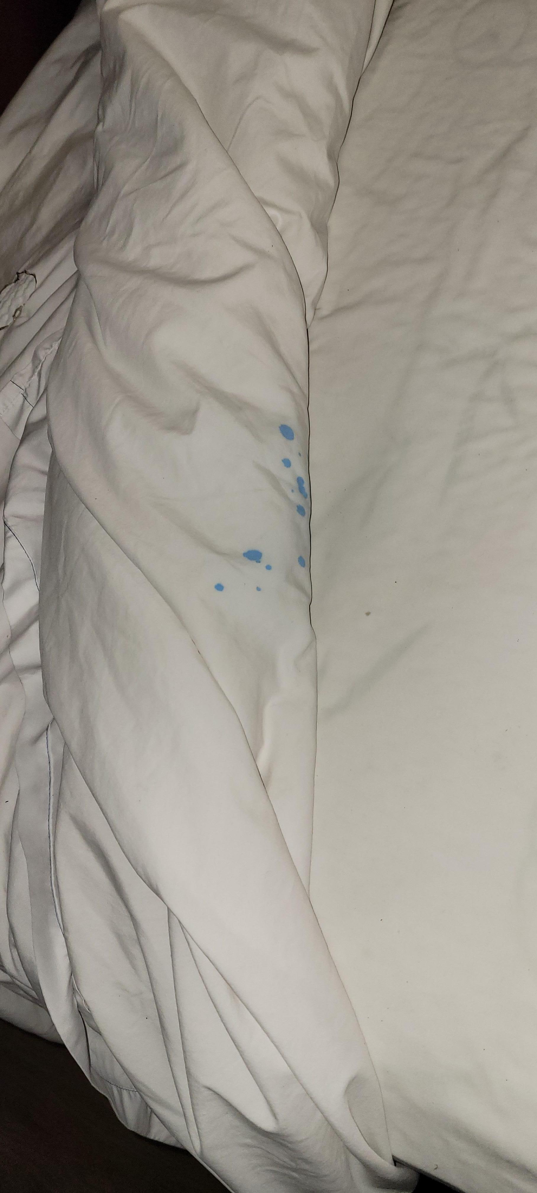 Stained sheets