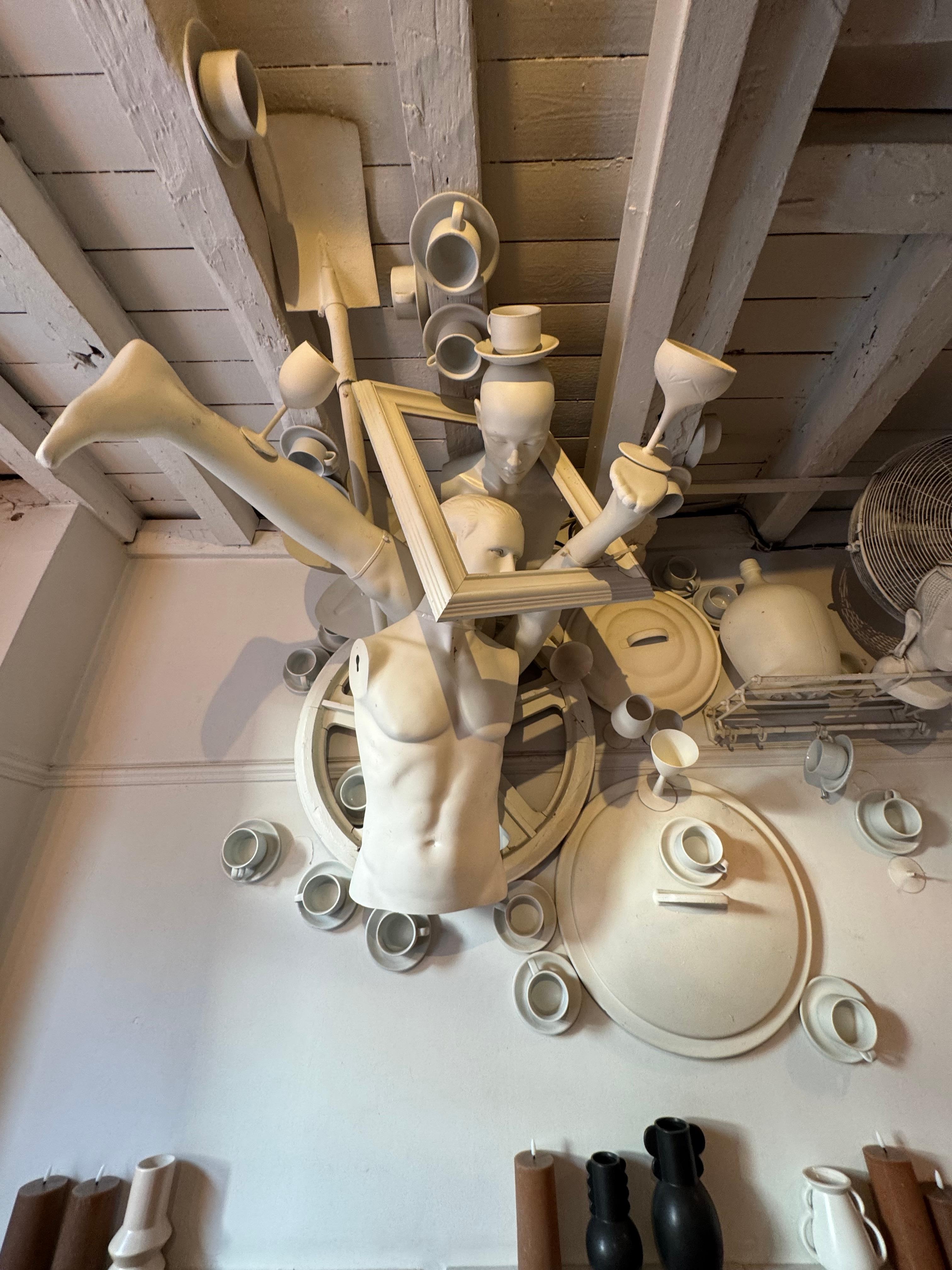 Crazy art at the PopUp Sablon!  