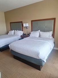 Cozy beds , clean sheets