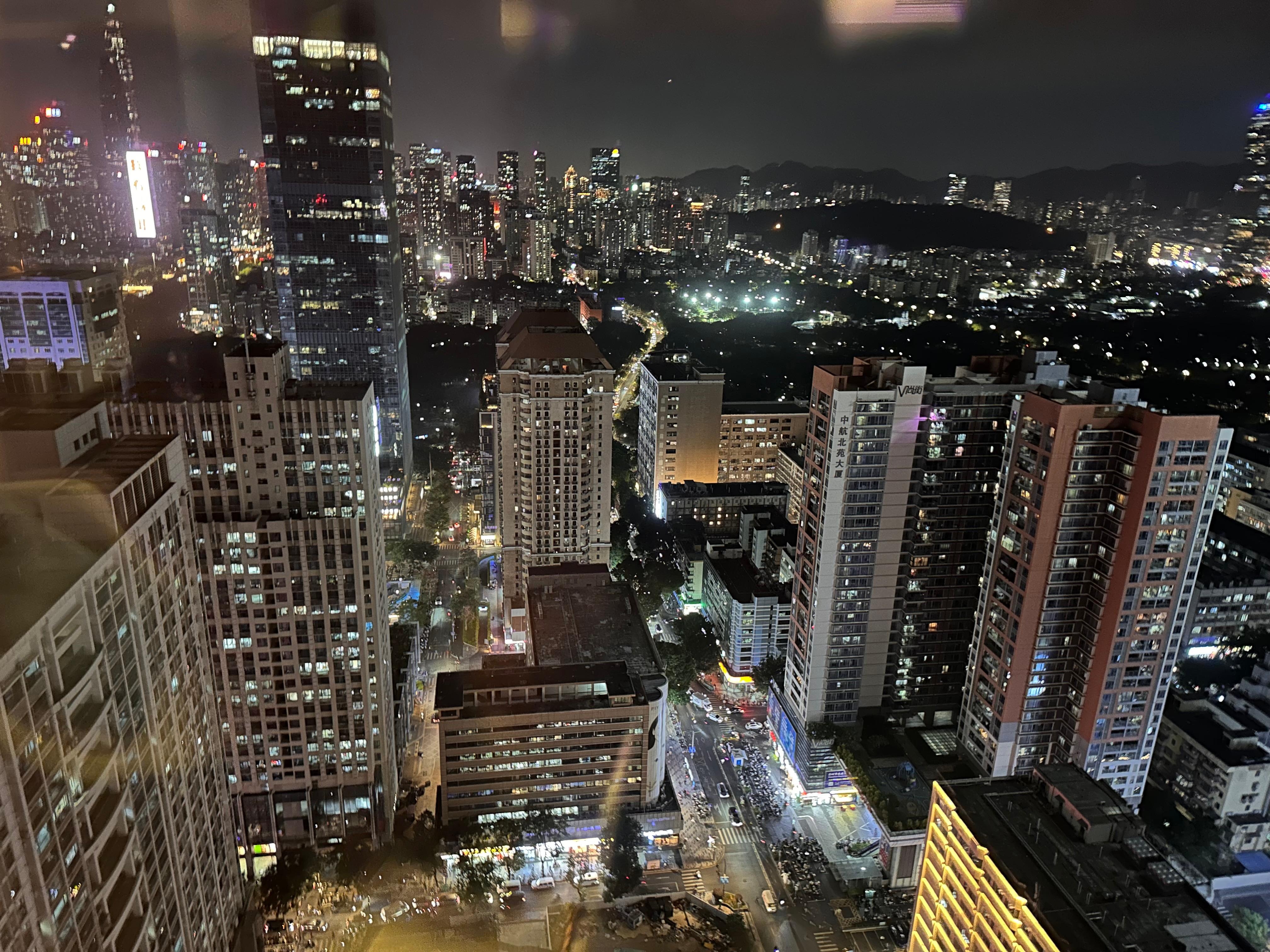 View from hotel room